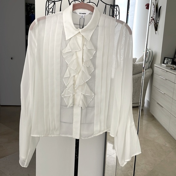 NWT STEVE MADDEN AURORA BLOUSE - Picture 2 of 7